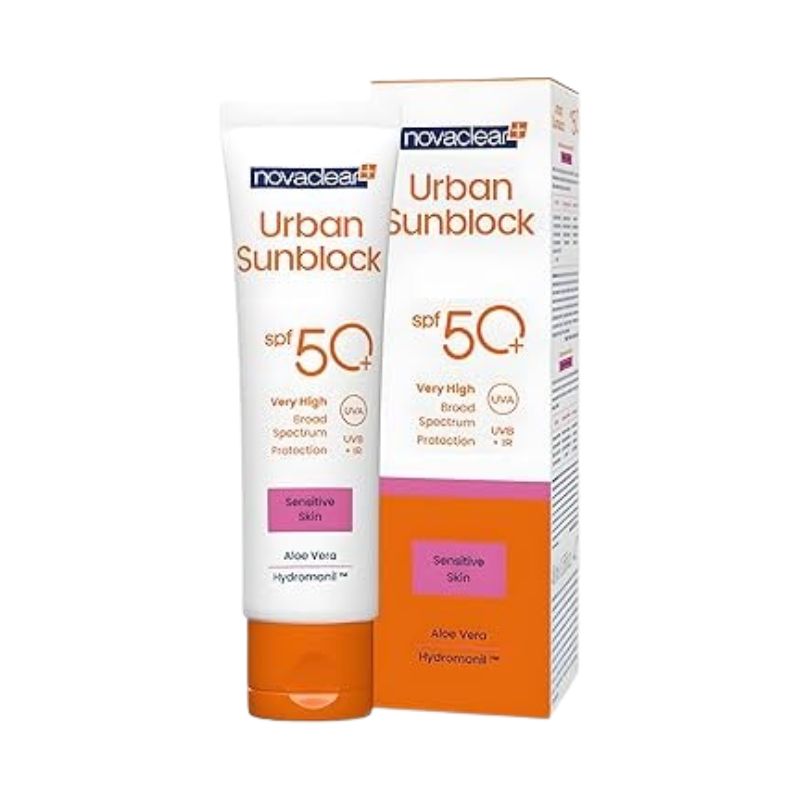 NOVACLEAR Urbain Sunblock Sensitive Skin Spf50+, 40ml
