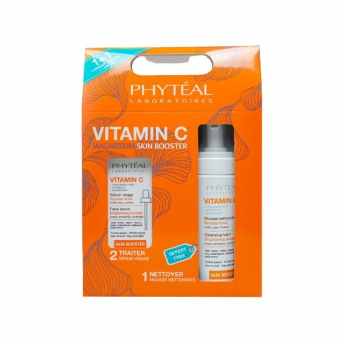 PHYTEAL Coffret Vitamine C (Sérum +Mousse OFFERT)
