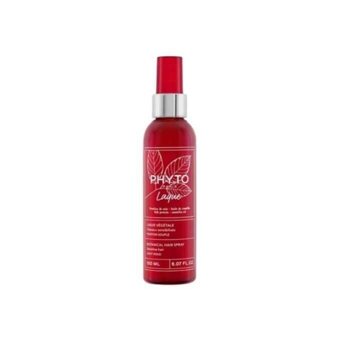 PHYTO Laque Végétale Cheveux Sensibilises Fixation Souple, 150ml