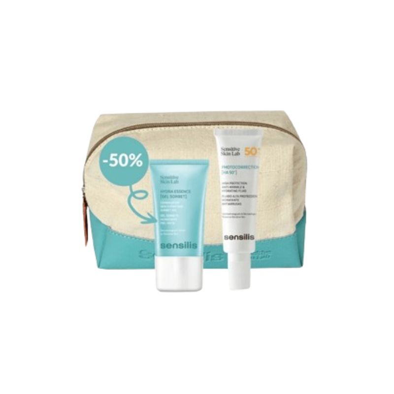 SENSILIS TROUSSE(ECRAN PHOTOC FLUID INV SPF50+ 50ML+SENSILIS HYDRA ESSENCE GEL40ML)