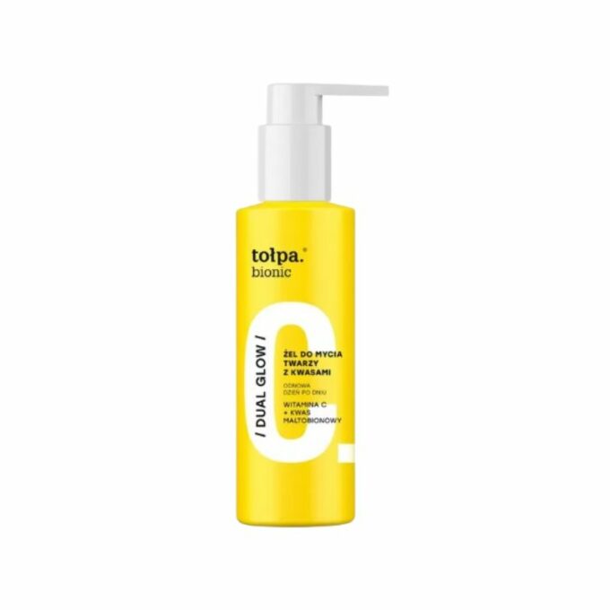 TOLPA BIONIC Dual Gow Gel Nettoyant Visage Acides 195ml