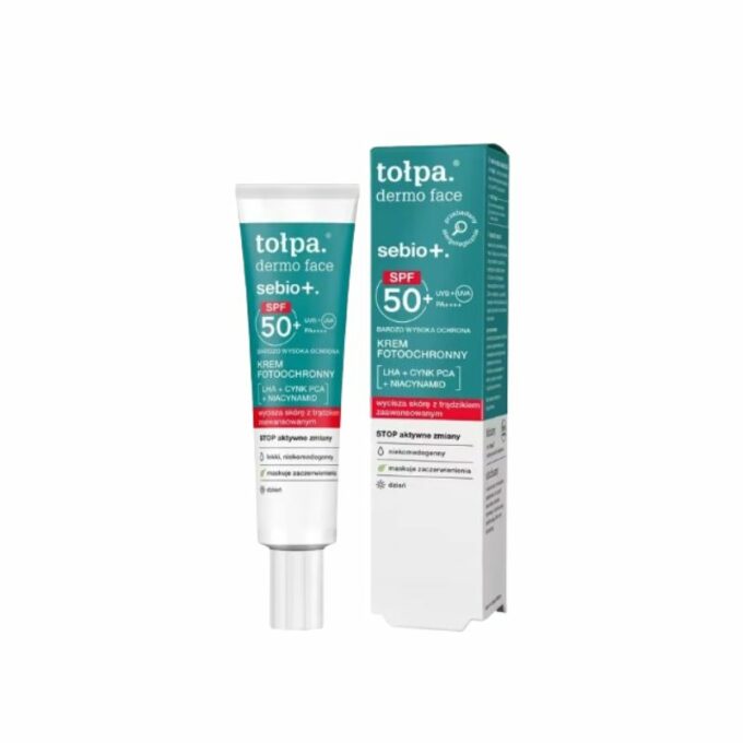 TOLPA DERMO Face Sebio Crème Photo Protectrice SPF50, 40ml