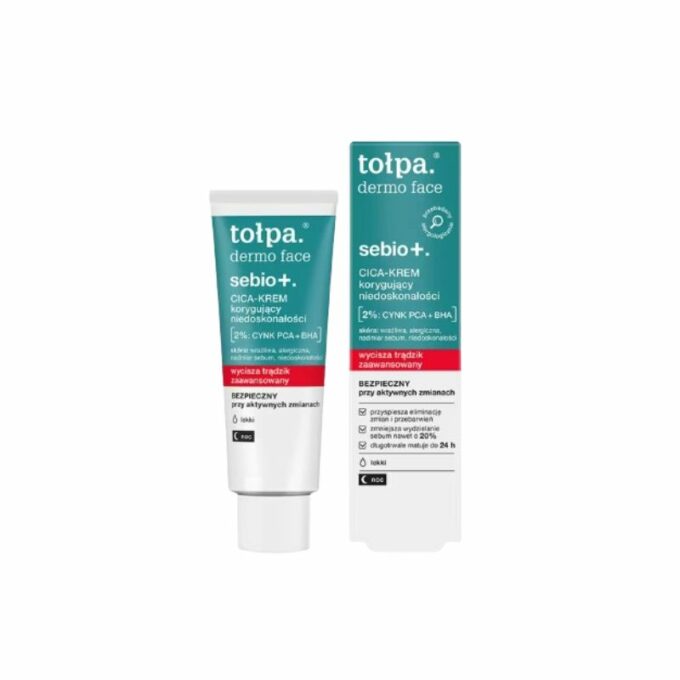 TOLPA Dermo Face Sebio+ Cica Crème De Nuit, 40ml