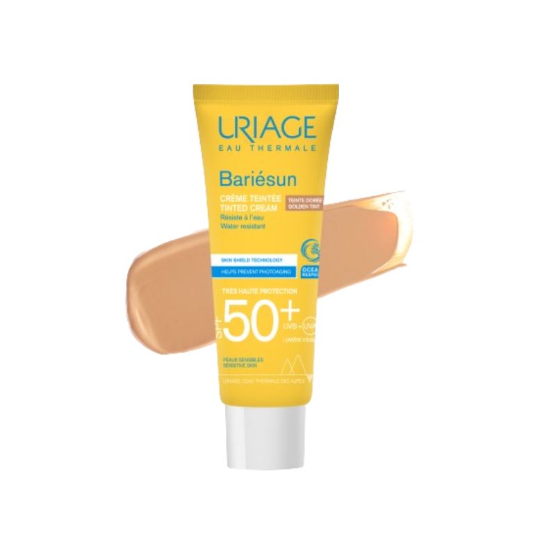 Uriage Bariésun Crème Teintée Dorée Spf50+, 50ml