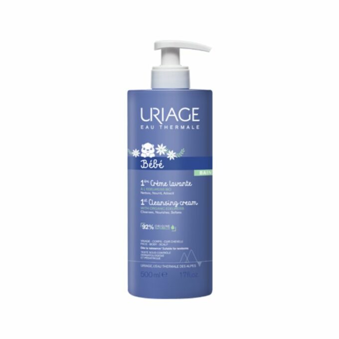 Uriage Bébé 1ere Crème Lavante, 500ml