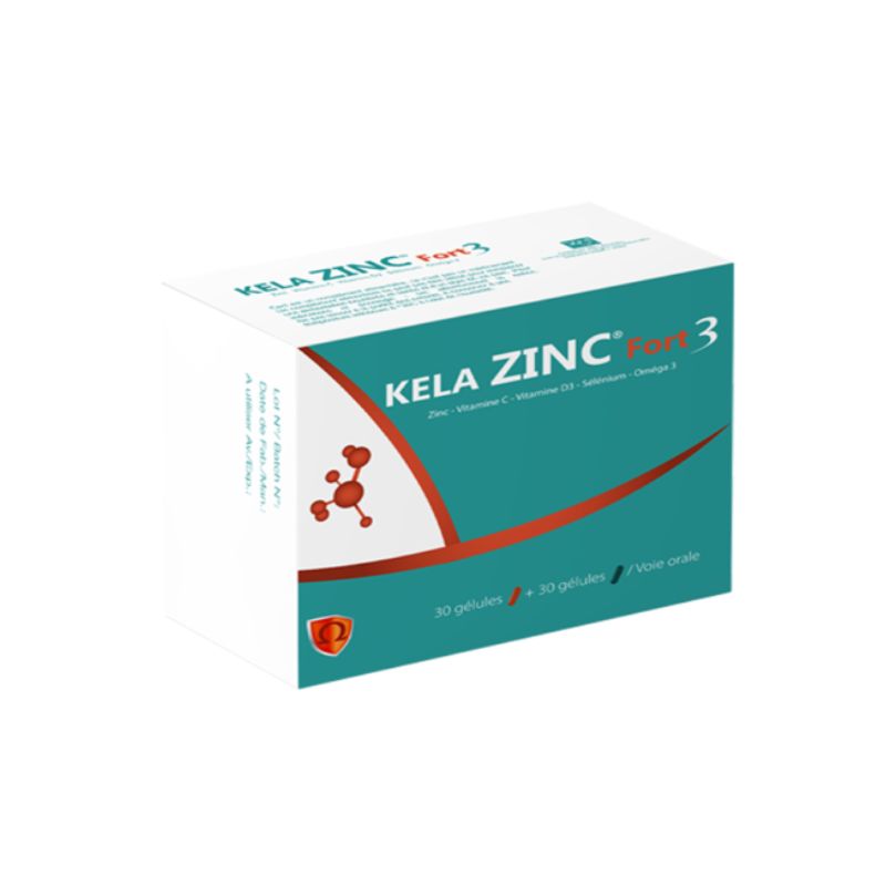 XEN Kela Zinc Fort 3, 60 Gélules