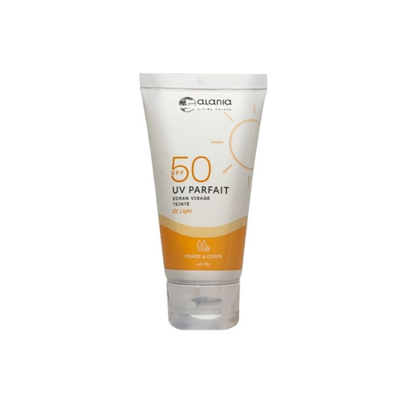 ALANIA UV Parfait Ecran Visage Teinté 1 Light, 40ml