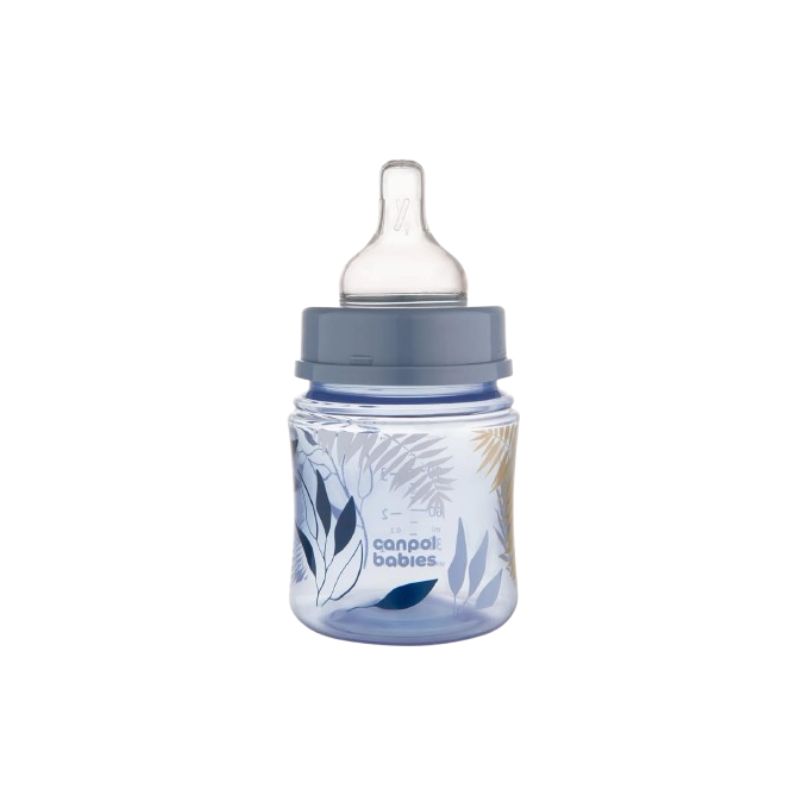 CANPOL BABIES Biberon Anti Colique Col Large Bleu 120ML 35/239 – Image 2