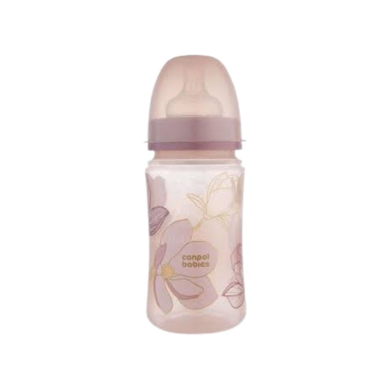 CANPOL BABIES Biberon Anti colique Gold Rose 240ML(35/240)