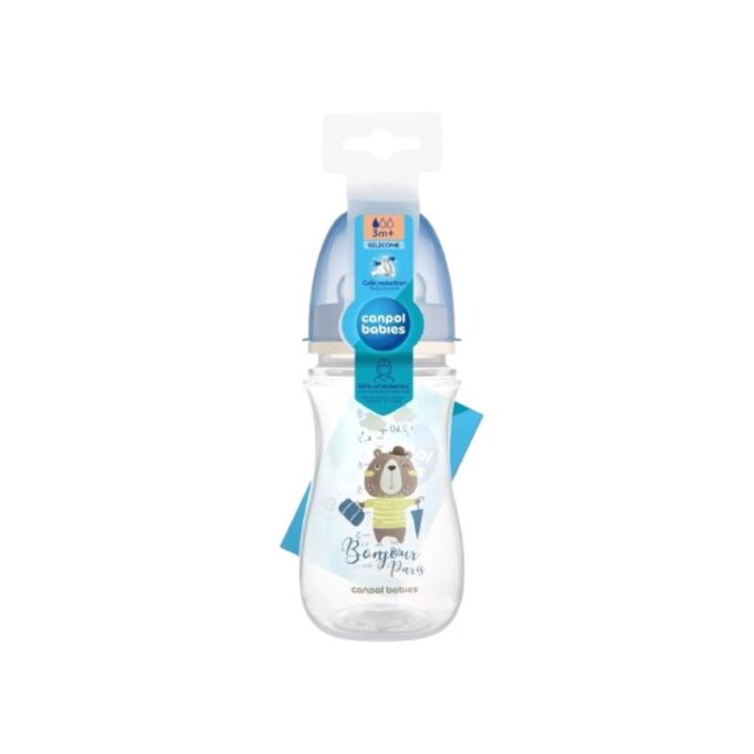 CANPOL BABIES Biberon PC Anti Colique BP Bleu 240ML(35/232)