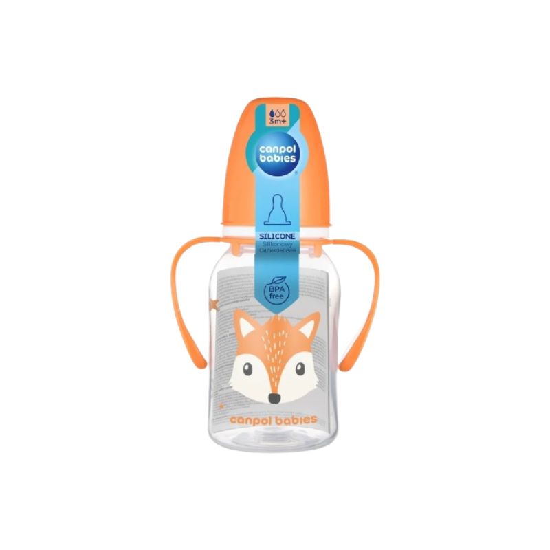 CANPOL BABIES Biberon PC Avec Anses 3M+ 120ML (11/823)