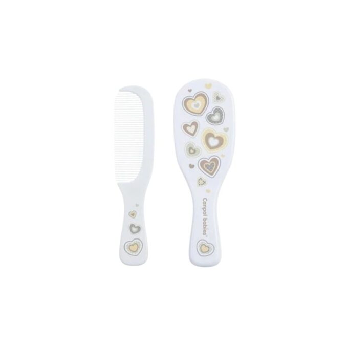 CANPOL BABIES Brosse + Peigne Blanche 0M+ (2/417)